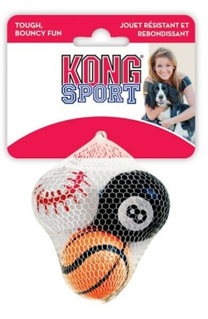 KONG Leksak Sport Balls 3p Flerfärgad