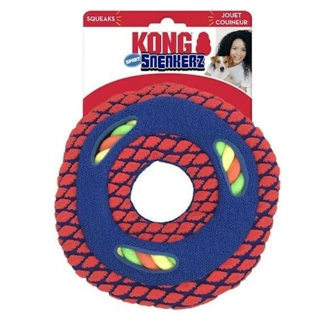 KONG Leksak Sneakerz Sport Disc Flerfärgad