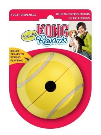 KONG Aktiveringsleksak Reward Tennis Gul