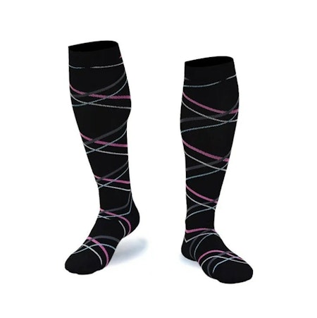 Kompressionsstrumpor Stripes retro Nr 46
