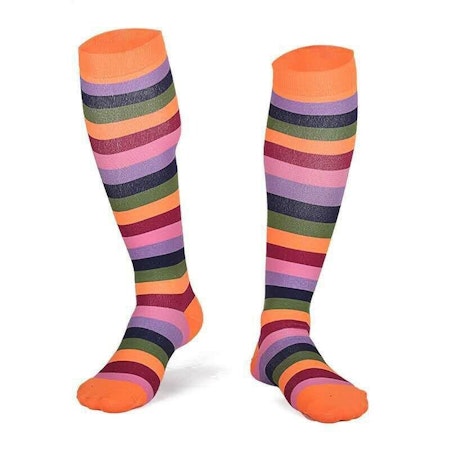 Kompressionsstrumpor Stripe Nr 8