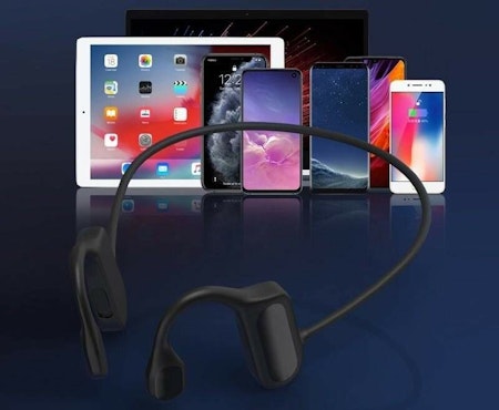 Trådlösa hörlurar bone conduction