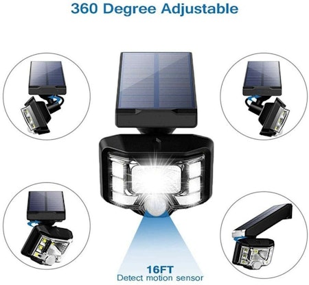 Lampa med rörelsesensor Model ESW-08