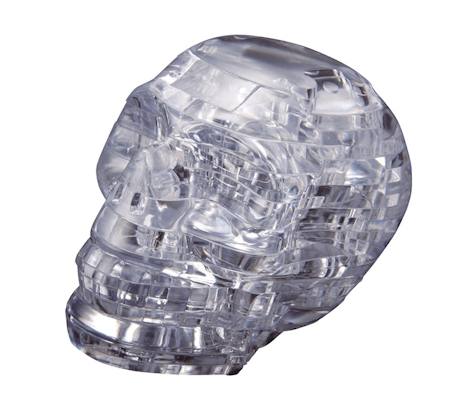 Crystal Puzzle dödskalle