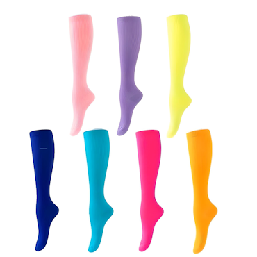 7-Pack Trofast Kompressionsstrumpor Pure Colour