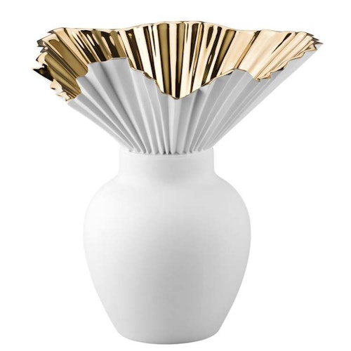VAS-Falda Gold titanisiert Vase 27 cm