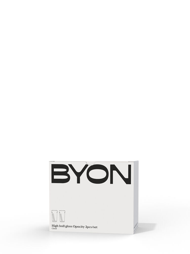 6 set. High ball glas Opacity, 2-pack