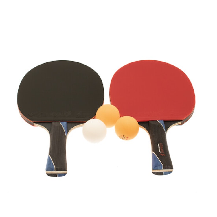 Bordtennisrack PRO 2 rack och 3 bollar