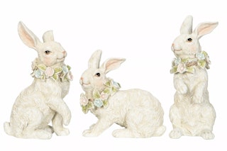 Hare Blomsterkrans Mix Poly 10x8x18,5cm 6 st. Mix. Förbeställning