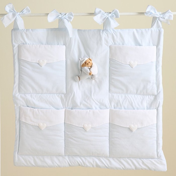 Hanging storage panel with pockets in 3 Color