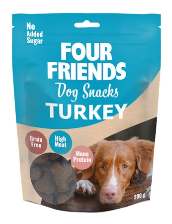 Four Friends Dog Snacks Turkey