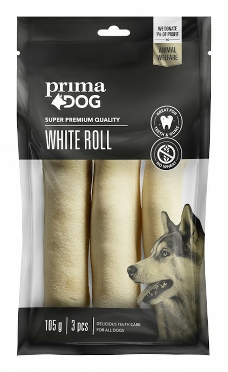 PrimaDog White Roll 105g 3st