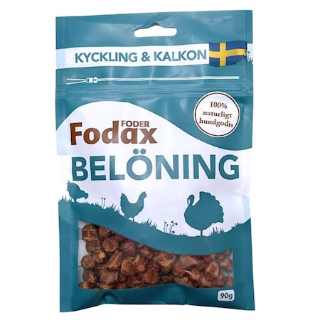 Fodax Belöning Kyckling & Kalkon