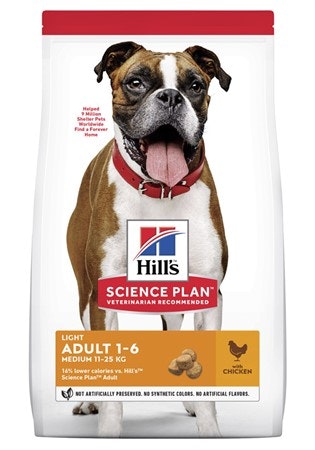 Hills Canine Adult Light MED Chicken