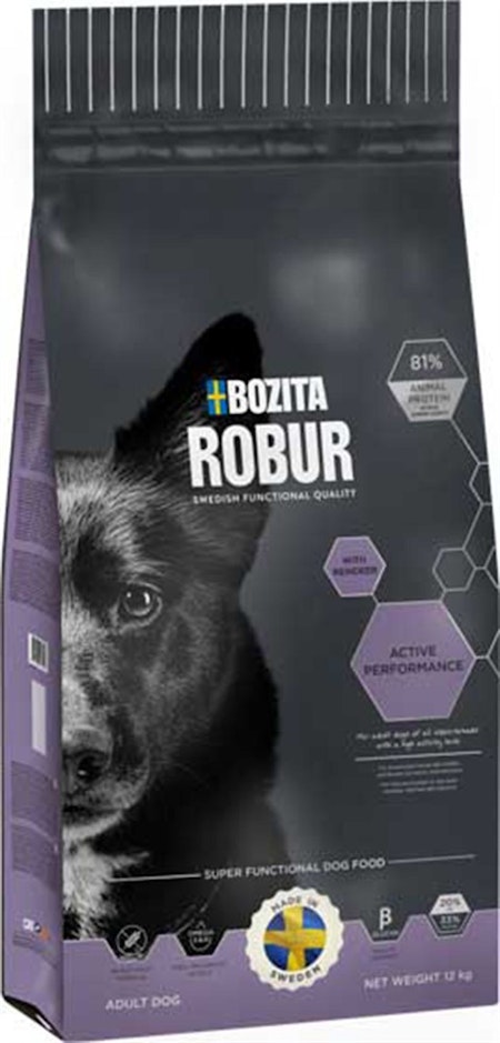 Bozita Robur Active Performance med ren 12kg