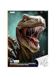 Målarbok Dinosaurie 30s