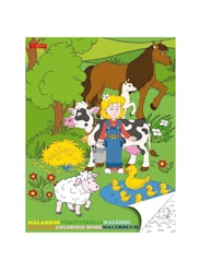 Målarbok Farmen 30s