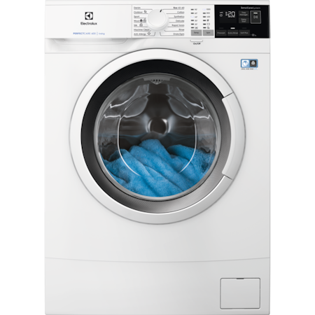 Tvättmaskin slim 34cm, 4 kg EW6S540W34 Electrolux PerfectCare 600