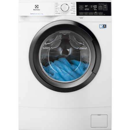 Tvättmaskin slim 45cm, 7 kg EW6S6647C8 Electrolux PerfectCare 600