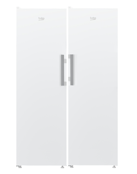 Beko B1RMLNE444W1 B1RMFNE314W1 187cm vit