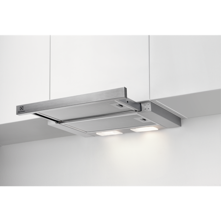 Köksfläkt integr. 50 cm LFP325S Electrolux silver