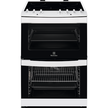 Spis 60 cm dubbelugn LKR65000SW4 Electrolux vit/svart