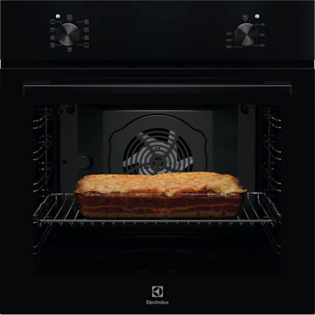 Inbyggnadsugn 72L EOB105K Electrolux svart