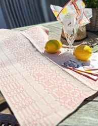 Vintage vävd textil, oklippt