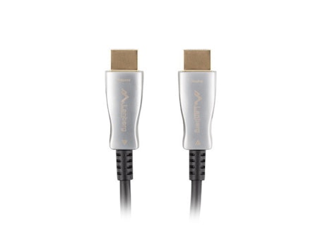 HDMI M/M V2.0 KABEL 20M OPTISK SVART AOC LANBERG