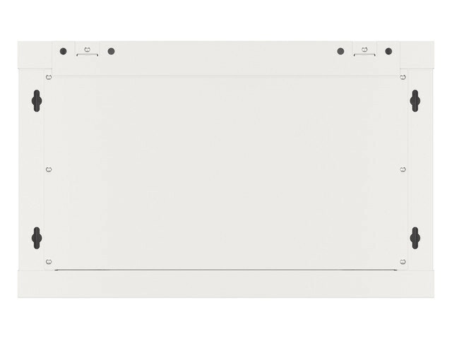 RACKSKÅP 19" VÄGGMONTERAT 6U/600X600 FÖR SJÄLVMONTERING MED METALLDÖRR GRÅ LANBERG (FLAT PACK)