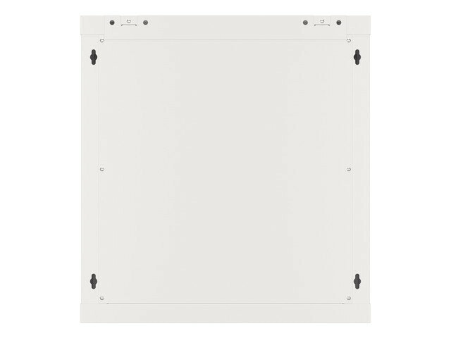 RACKSKÅP 19" VÄGGMONTERAT 12U/600X450 FÖR SJÄLVMONTERING MED METALLDÖRR GRÅ LANBERG (FLAT PACK)