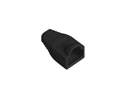 DRAGAVLASTNING RJ45 (BOOT CAP) LANBERG SVART (100-PACK)