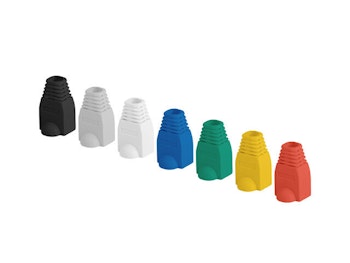 DRAGAVLASTNING RJ45 (BOOT CAP) LANBERG SVART (100-PACK)