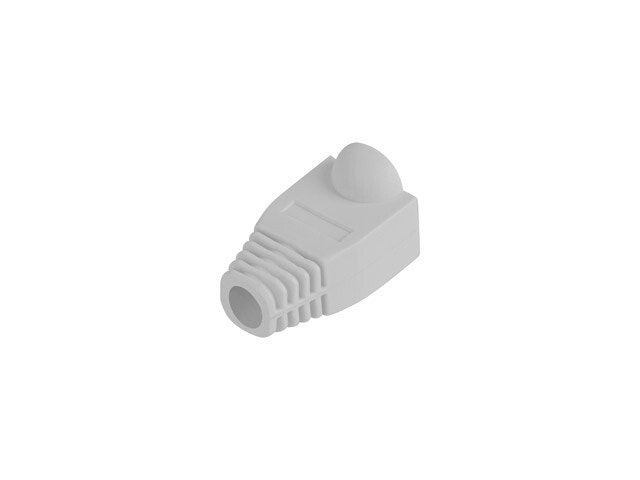 DRAGAVLASTNING RJ45 (BOOT CAP) LANBERG GRÅ (100-PACK)