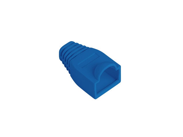 DRAGAVLASTNING RJ45 (BOOT CAP) LANBERG BLÅ (100-PACK)