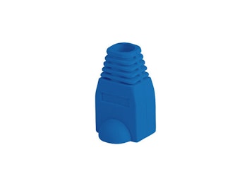 DRAGAVLASTNING RJ45 (BOOT CAP) LANBERG BLÅ (100-PACK)