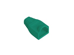DRAGAVLASTNING RJ45 (BOOT CAP) LANBERG GRÖN (100-PACK)