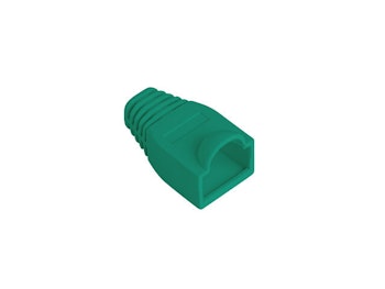 DRAGAVLASTNING RJ45 (BOOT CAP) LANBERG GRÖN (100-PACK)
