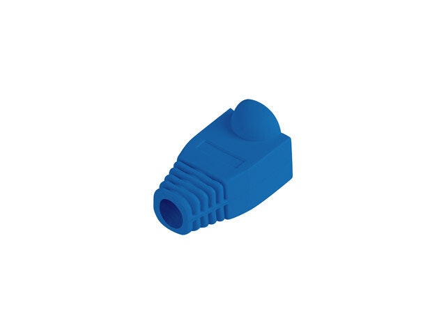 DRAGAVLASTNING RJ45 (BOOT CAP) LANBERG BLÅ (100-PACK)