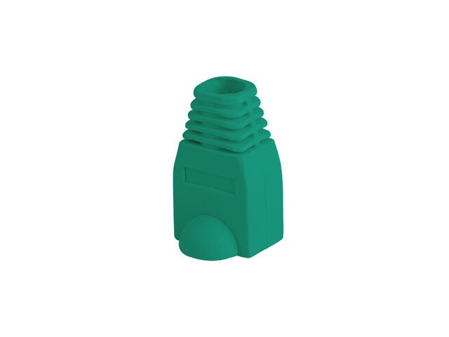 DRAGAVLASTNING RJ45 (BOOT CAP) LANBERG GRÖN (100-PACK)