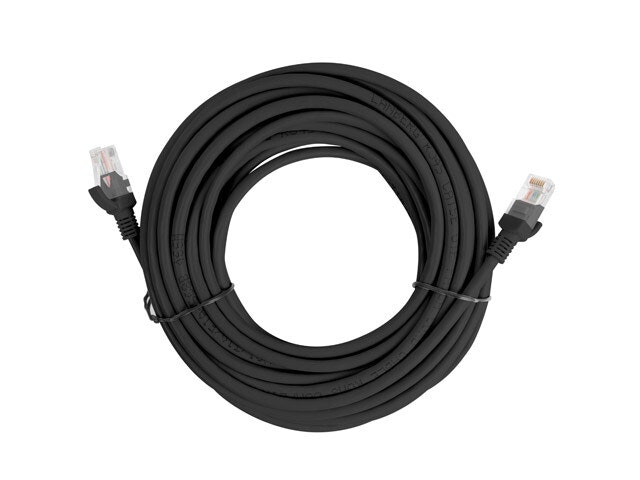 PATCHKABEL CAT.5E UTP 5M SVART FLUKE PASSED BOX LANBERG