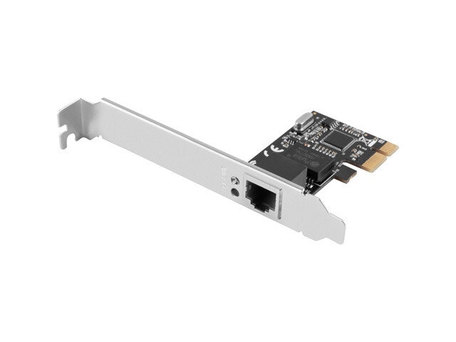undefinedPCI-EXPRESS->RJ45 ETHERNET ADAPTER NÄTVERKSKORT LANBERG PCI-E X1 1X RJ45 1GB RTL8111C LÅG PROFILundefined