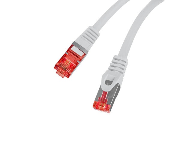 PATCHKABEL CAT.6 S/FTP LSZH CU 0,5M GRÅ FLUKE PASSERADE LANBERG