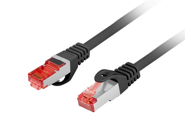 PATCHKABEL CAT.6 S/FTP LSZH CU 10M SVART FLUKE PASSED LANBERG