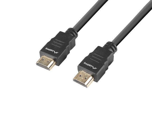 HDMI M/M V1.4 KABEL 1M CCS SVART BOX LANBERG