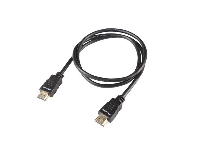 HDMI M/M V1.4 KABEL 1M CCS SVART BOX LANBERG
