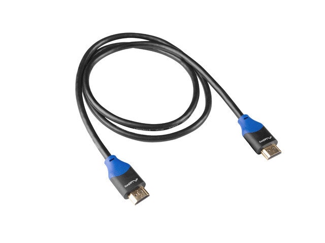 HDMI M/M V2.0 KABEL 1,8M 4K CU SVART BOX LANBERG