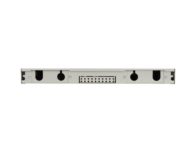 RACKMOUNT 19" 1U FIBER PATCHPANEL LANBERG 12XSC SIMPLEX / 12XLC DUPLEX GRÅ + TILLBEHÖR