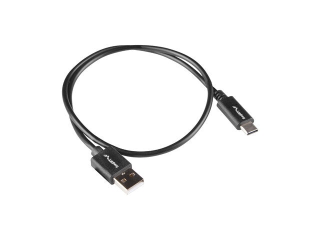 undefinedUSB-C(M)->USB-A(M) 2.0 KABEL 1.8M SVART LÅDA QC 3.0 LANBERGundefined
