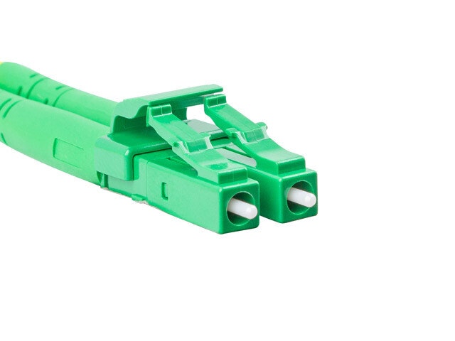 FIBEROPTISK PATCHKABEL SM LC/APC-LC/APC DUPLEX 10M LSZH G657A1 3,0MM GUL LANBERG